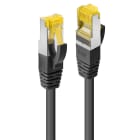 Lindy - Cable reseau Noir S-FTP LSZH, 0.3m