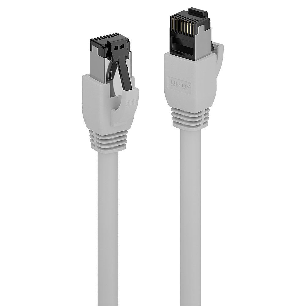 Lindy - Cable reseau Cat.8.1 S-FTP LSZH, gris, 0.5m