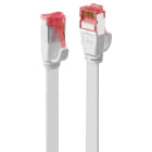Lindy - Câble réseau Plat Blanc Cat.6A U/FTP, 3m