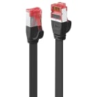 Lindy - Câble réseau Plat Noir Cat.6A U/FTP, 3m