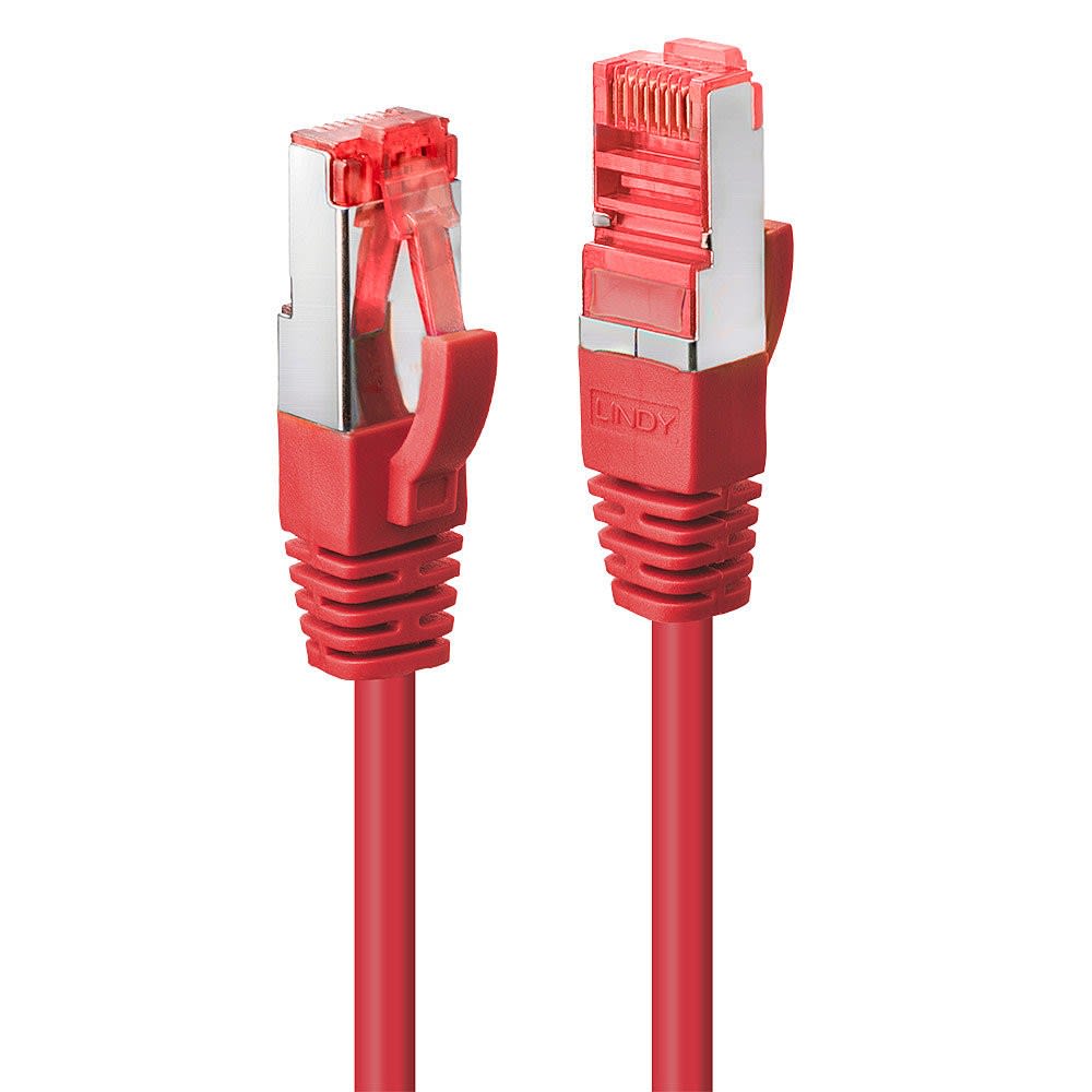 Lindy - Cable reseau Rouge Cat.6 S-FTP, 7.5m