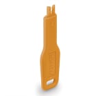 Lindy - Clé pour bloqueur de port RJ45, orange
