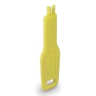 Lindy - Clé pour bloqueur de port RJ45, jaune