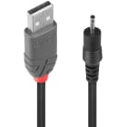 Lindy - Câble USB 2.0 Type A vers DC 2.5mm/0.7mm, 1.5m