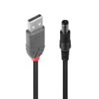 Lindy - Câble USB 2.0 Type A vers DC 5.5mm/2.5mm, 1.5m