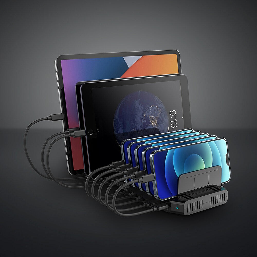 Lindy - Station de Charge USB 10 ports, 120W