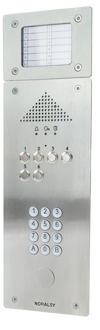 Noralsy - Interphone filaire Andy Bp 6 directions avec clavier