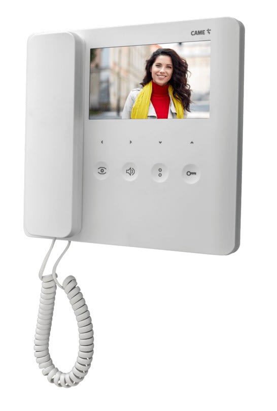 Noralsy - Moniteur vidéo AGT blanc avec boucle magnétique