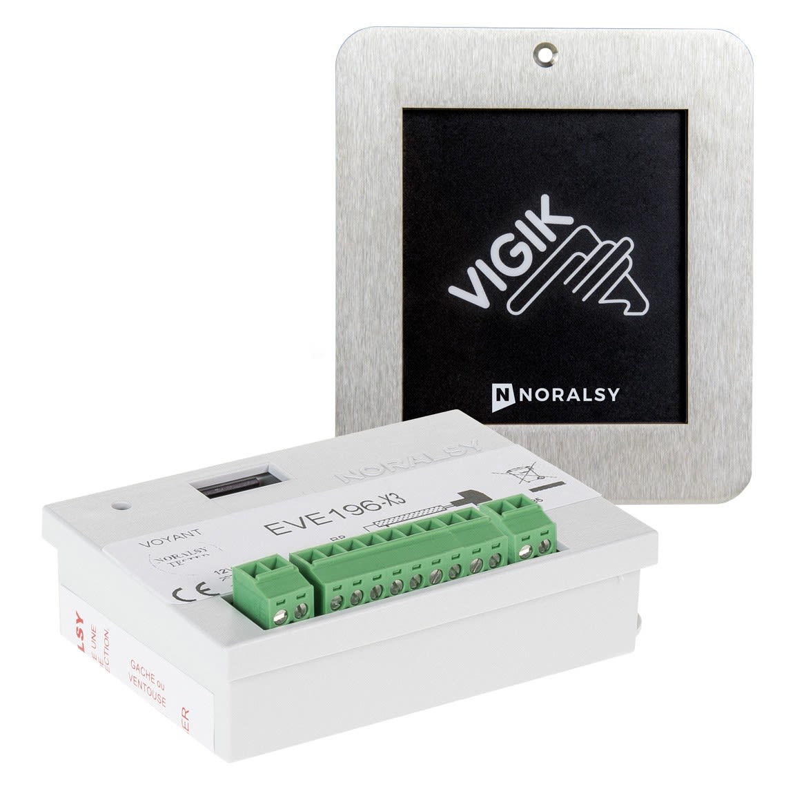 Noralsy - Pack centrale Vigik connectable avec lecteur format modulaire