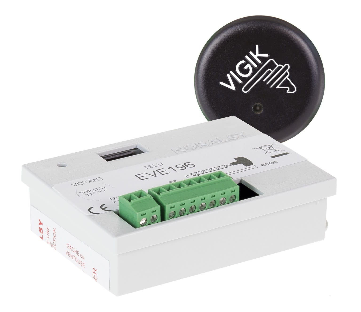 Noralsy - Pack centrale Vigik autonome avec lecteur format T25