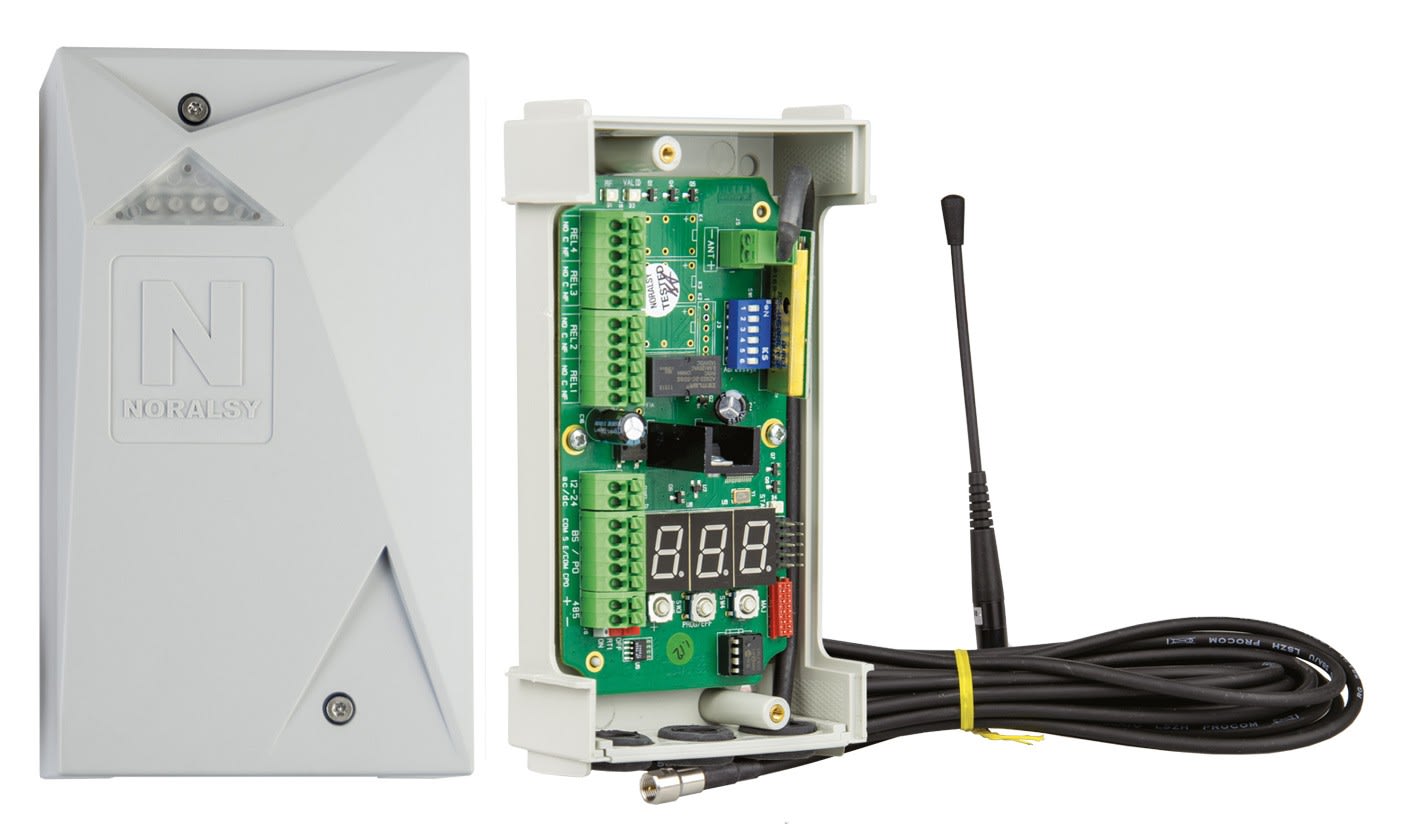 Noralsy - Récepteur HF autonome 868MHz 1 relais avec antenne intégrée