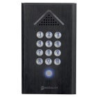 Noralsy - Clavier codé autonome Profil 2 compact noire pose en encastrement 1 relais