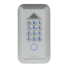 Noralsy - Clavier codé connectable Andy compact argent pose encastrement 2 relais