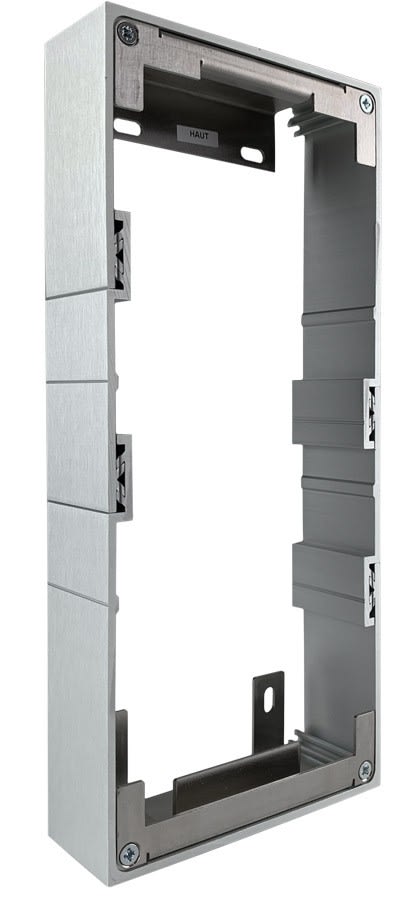 Noralsy - Boîtier de pose en saillie pour 4G Mini argent