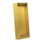 Noralsy - Boîtier de pose en saillie pour Profil 1 standard dorée