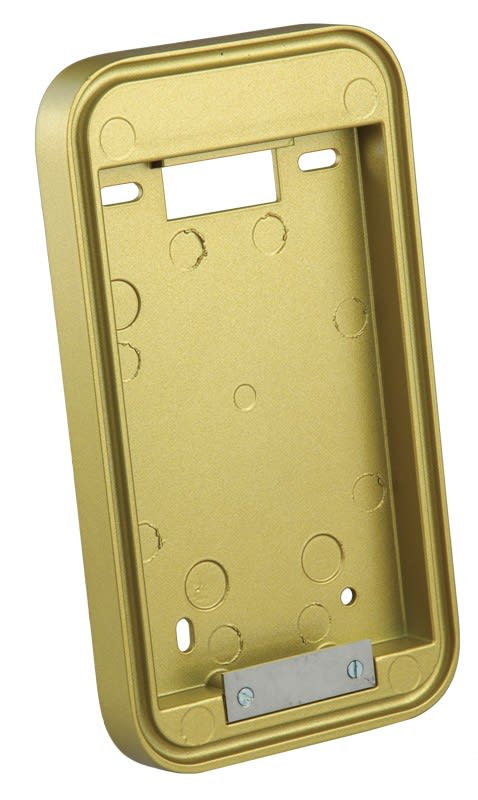 Noralsy - Boîtier de pose en saillie pour Portacode Andy compact dorée