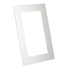 Noralsy - Plaque de propreté pour Profil 1 compact argent