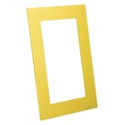 Noralsy - Plaque de propreté pour Profil 1 compact dorée