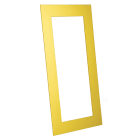 Noralsy - Plaque de propreté pour Profil 1 standard dorée