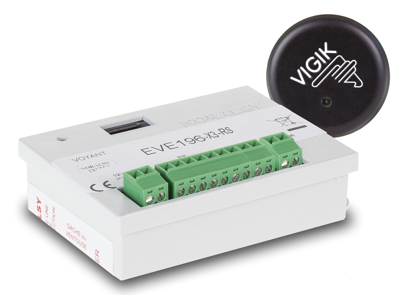 Noralsy - Pack distant vigik format T25 avec centrale