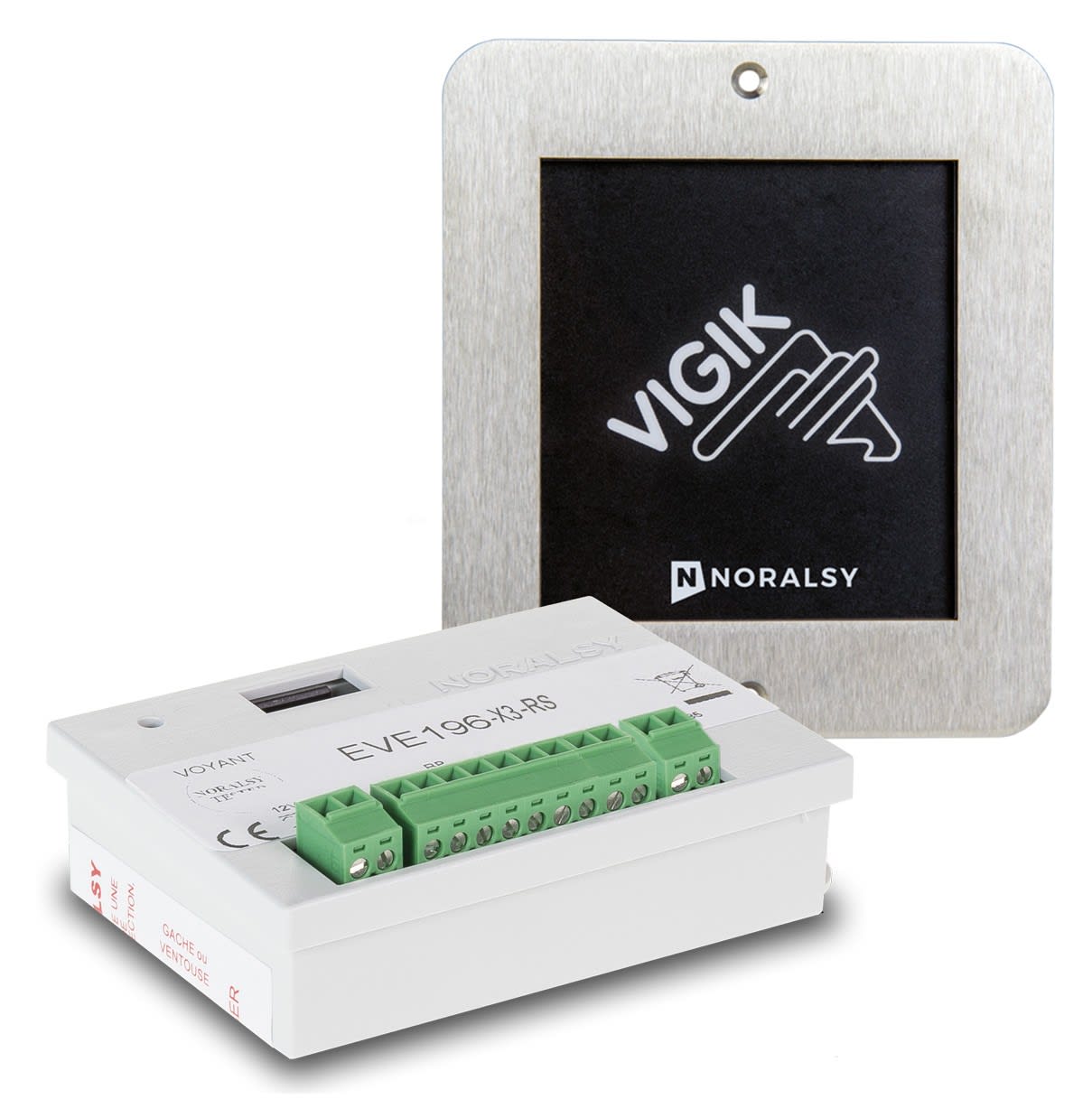 Noralsy - Pack distant vigik format modulaire standard avec centrale