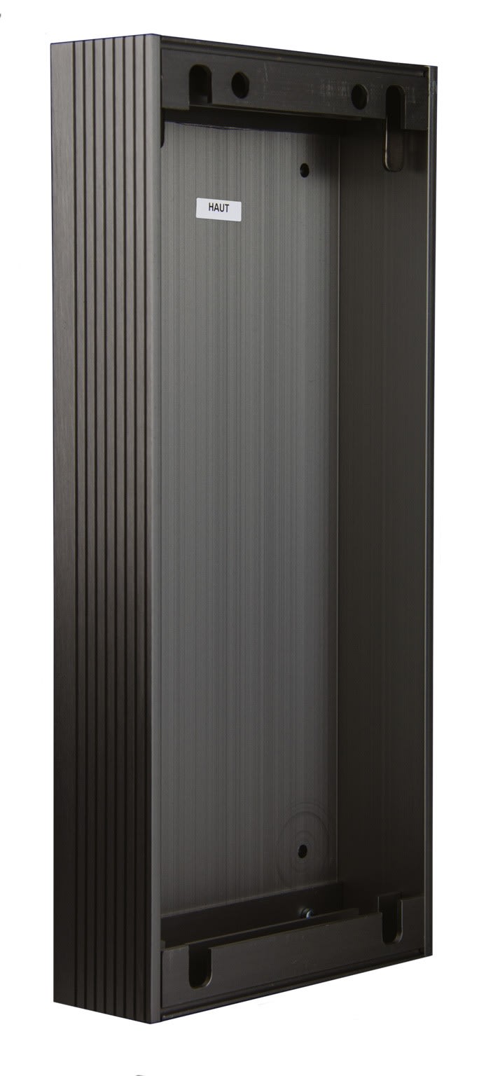 Noralsy - Cadre applique noir pour Profil 2 standard