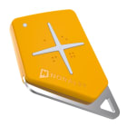 Noralsy - Emetteur 4 boutons 868MHz jaune uni-techno code site Noralsy