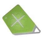 Noralsy - Emetteur 4 boutons 868MHz vert bi-techno mifare code site Noralsy