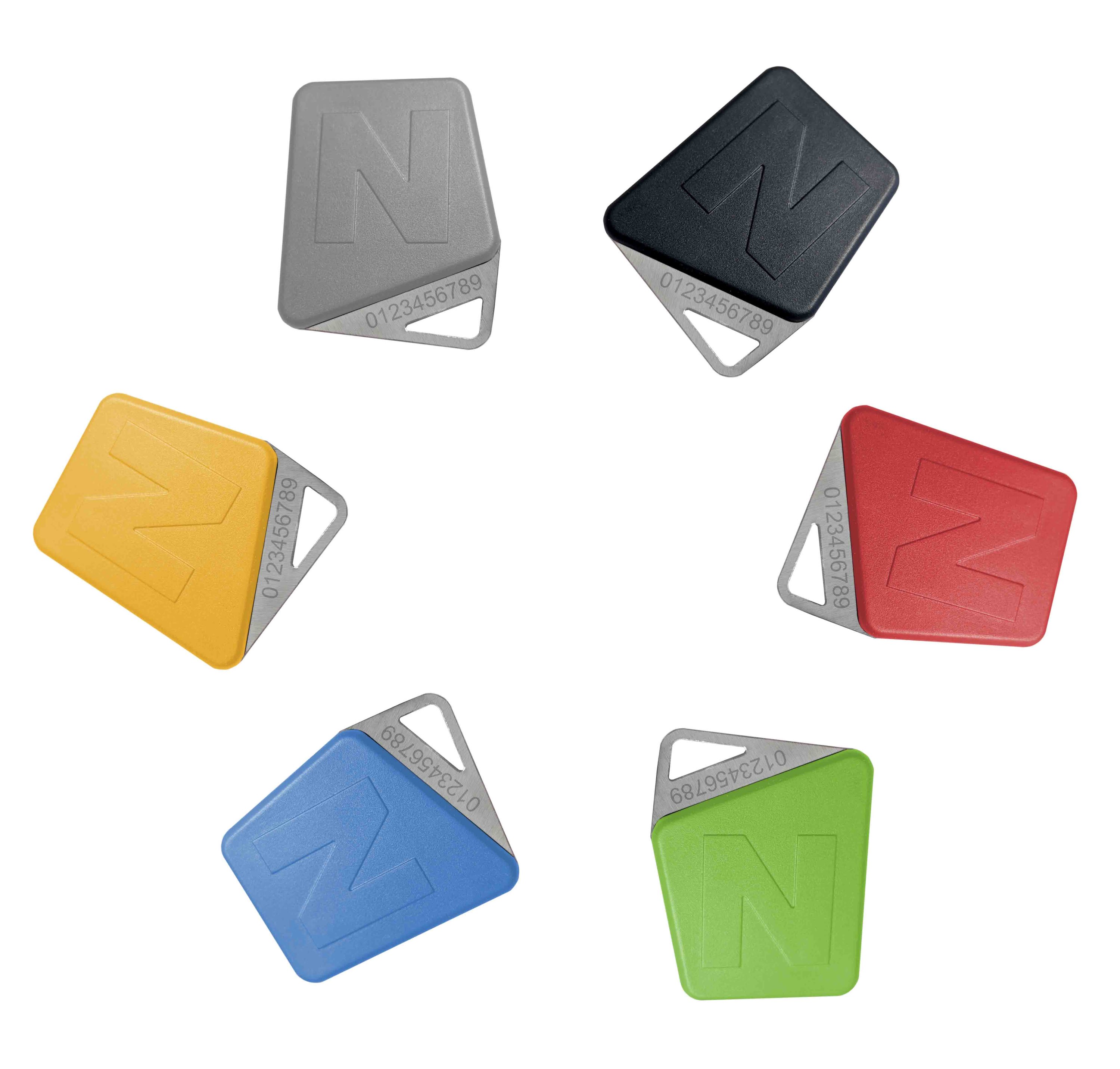 Noralsy - Badge mifare format clé code site Noralsy pour affaire pré-programmation