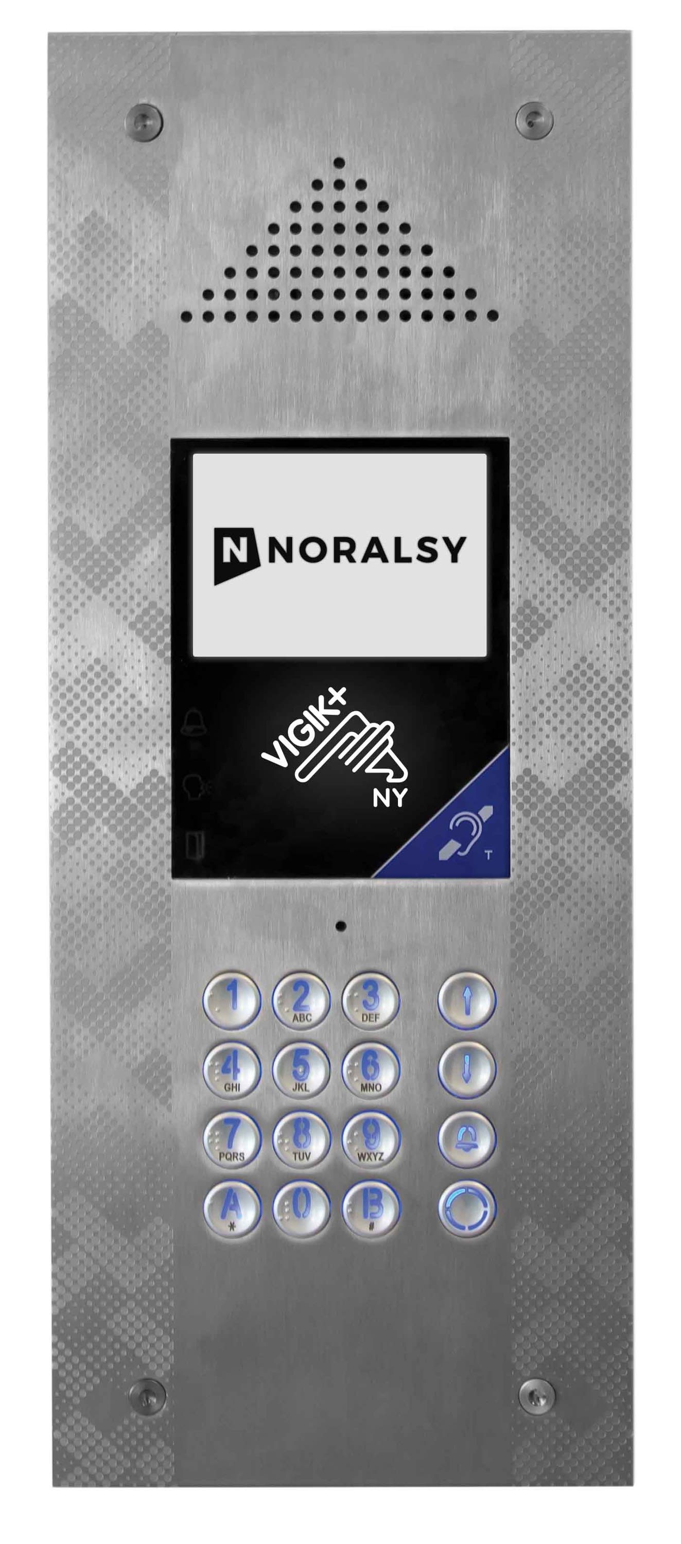 Noralsy - Interphone Andy NPH300 Pinhole V+ inox encastrement