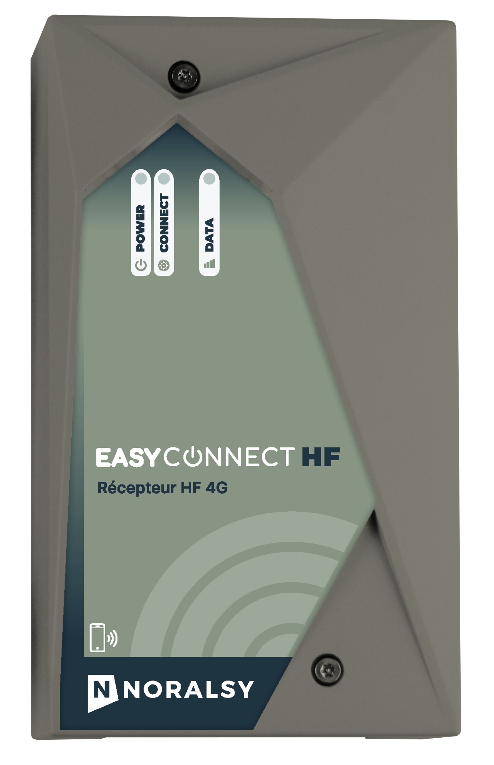 Noralsy - Récepteur HF 4G EASYCONNECT - 2 relais 6000 télécommandes - 10ans de DATA inclus