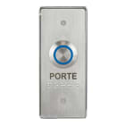 Noralsy - Pack bouton de sortie temporisé ø25mm pour dormant métallique pose en saillie