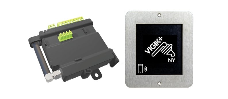 Noralsy - Pack EASYCONNECT+ : Centrale 4G + Lecteur Vigik+ format modulaire