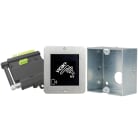 Noralsy - Kit EASYCONNECT+ : Centrale 4G + Lecteur V+ format modulaire - Pose encastrement