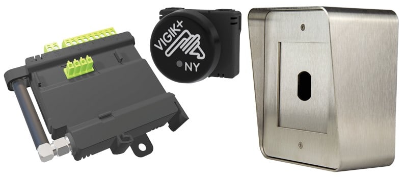 Noralsy - Kit EASYCONNECT+ : Centrale 4G + Lecteur V+ T25 - Pose saillie