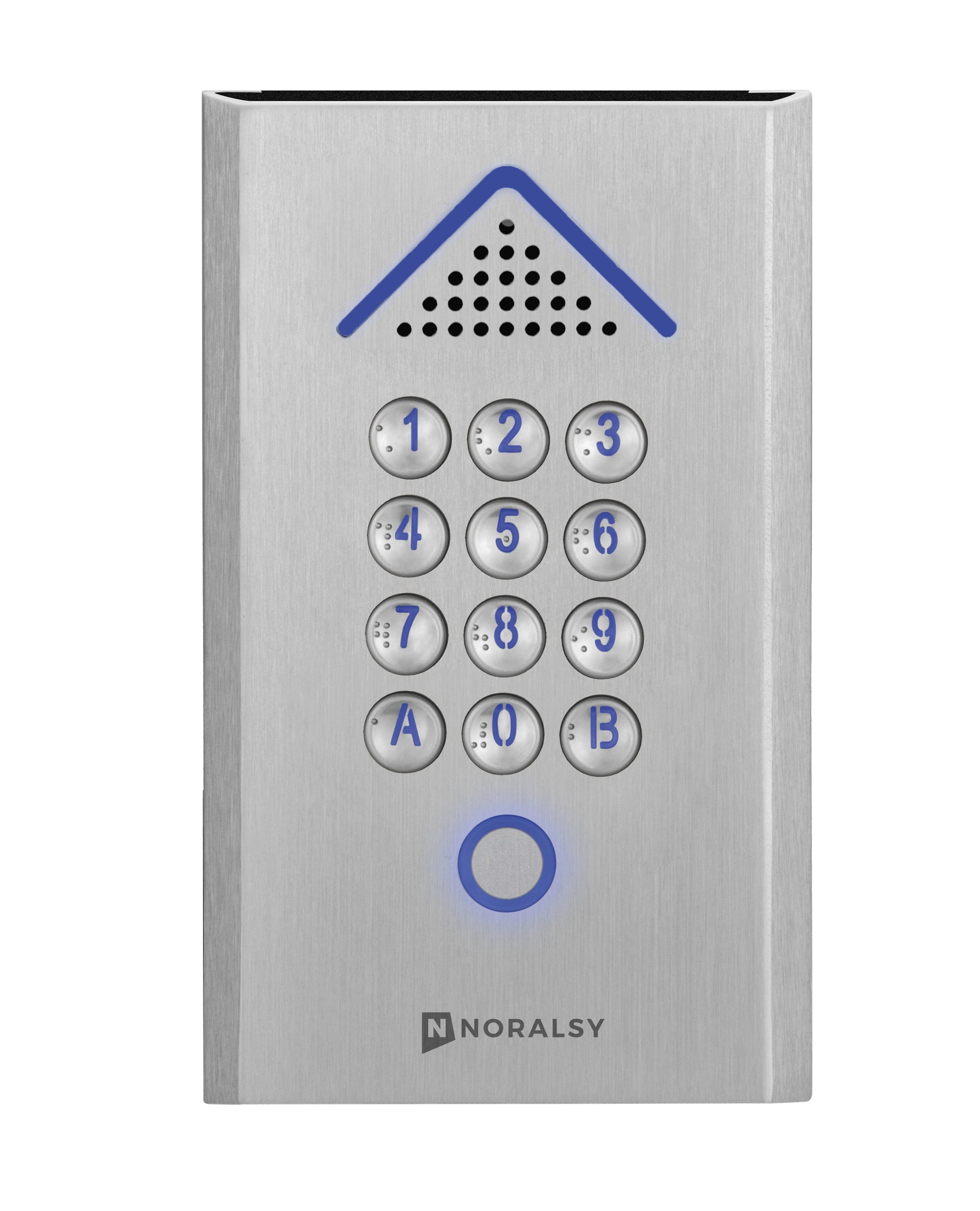 Noralsy - Clavier 4G EASYCONNECT compact - Alu argent - Personnalisé