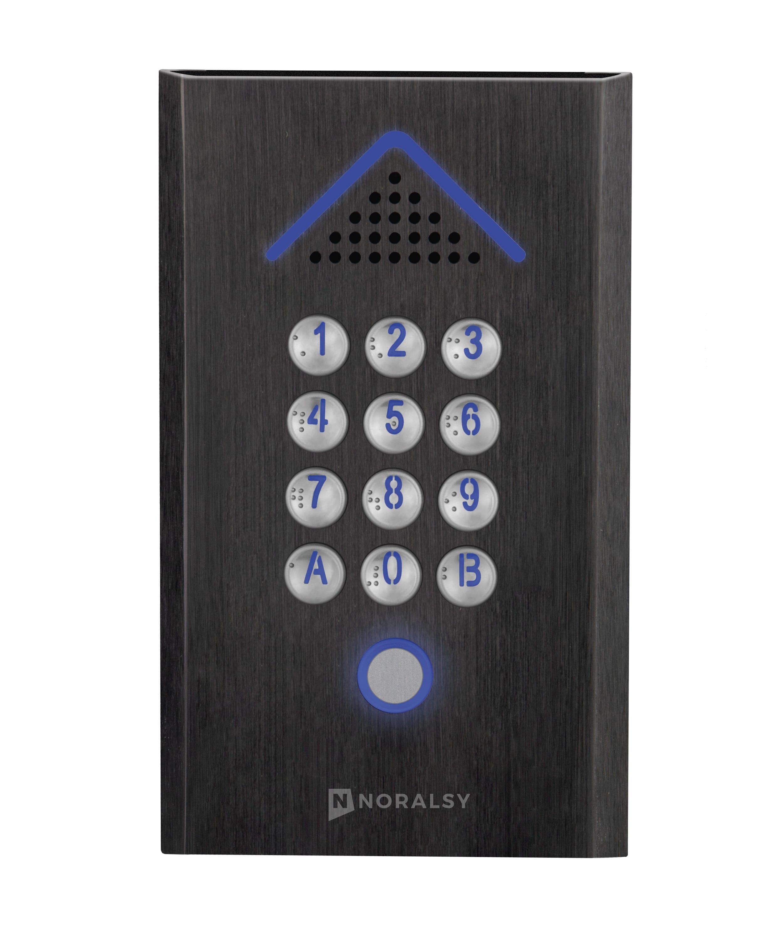 Noralsy - Clavier 4G EASYCONNECT compact - Alu noir - Personnalisé
