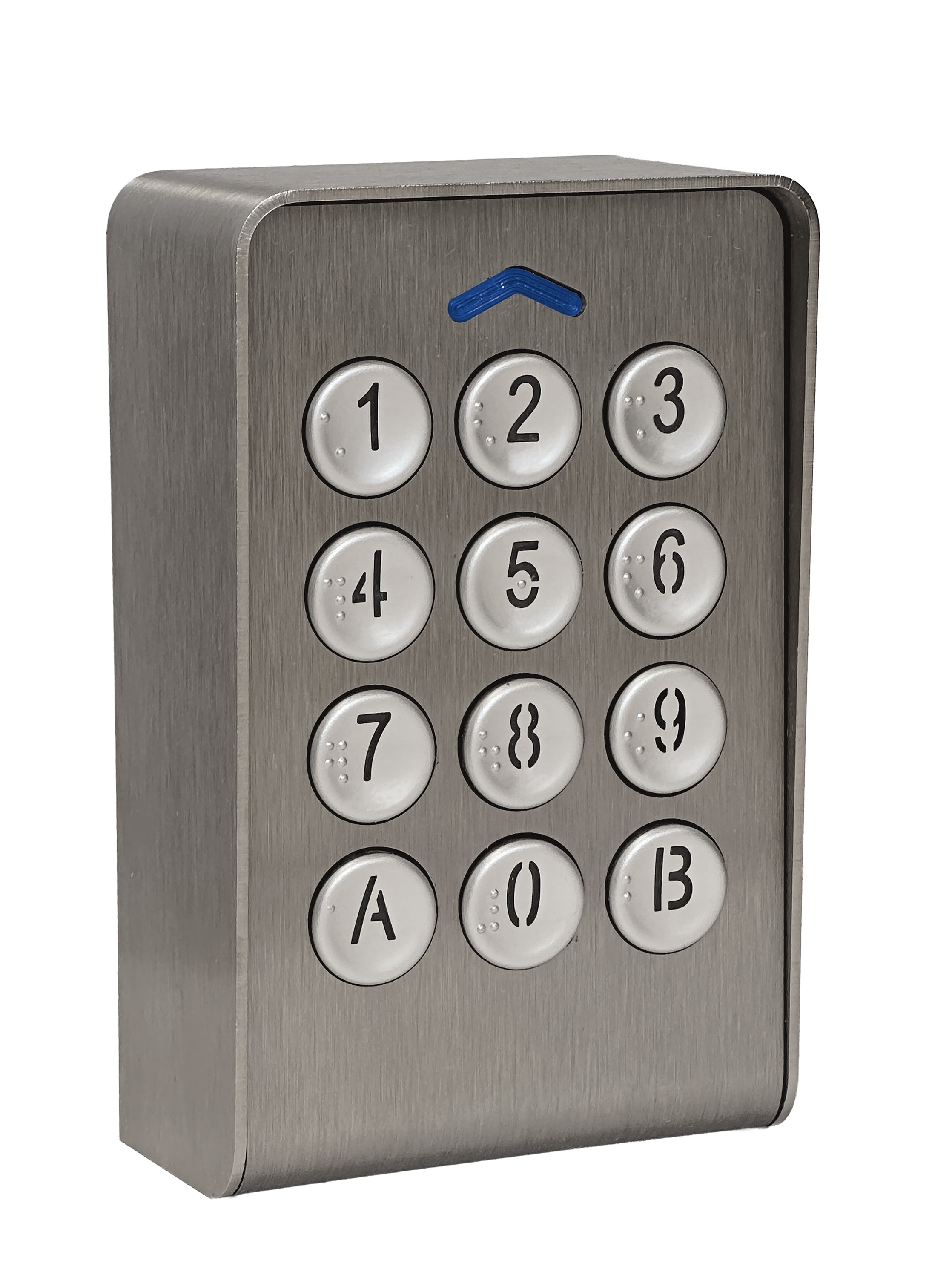 Noralsy - Clavier 4G EASYCONNECT Automatisme - Inox - 2 relais - 10 ans de DATA inclus