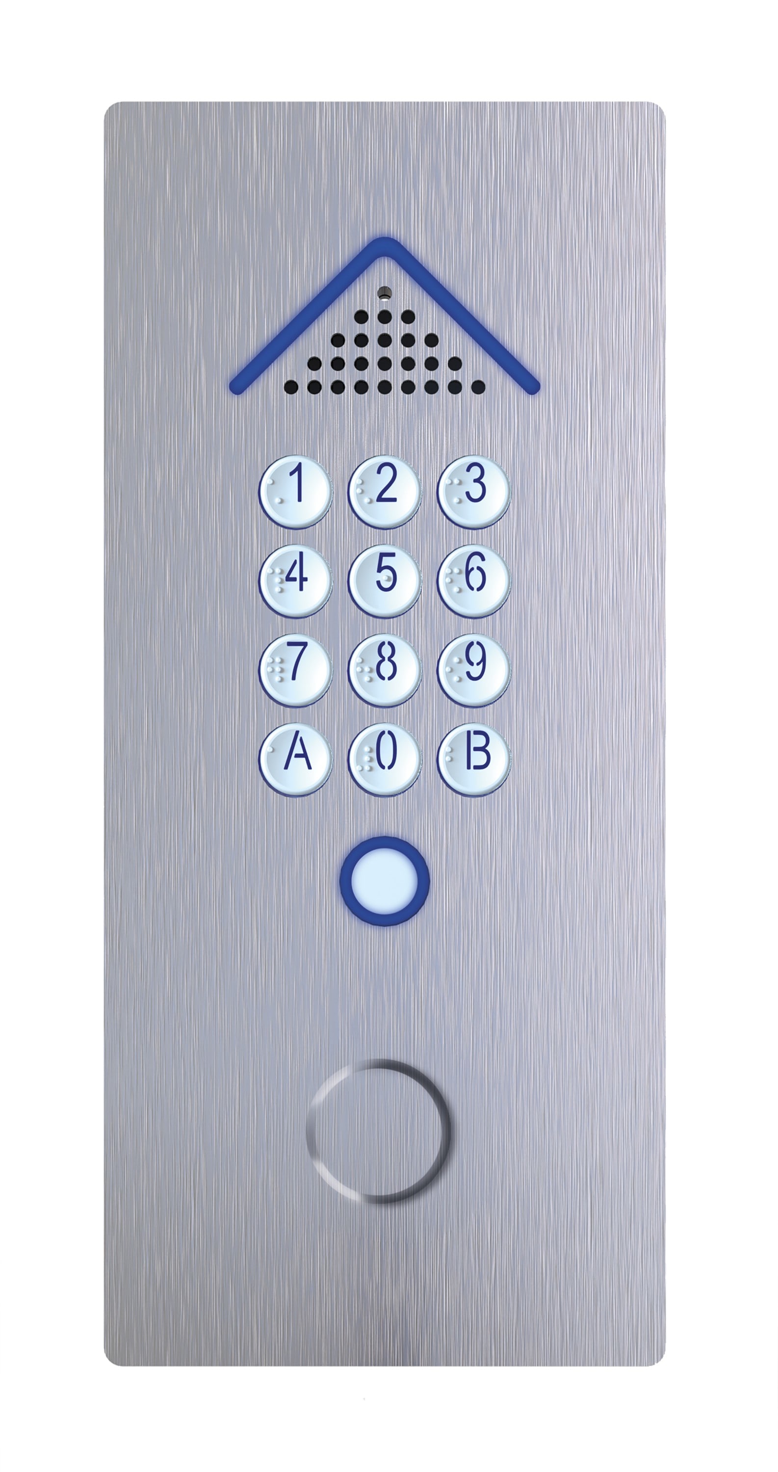 Noralsy - Clavier 4G EASYCONNECT - Inox - Personnalisé