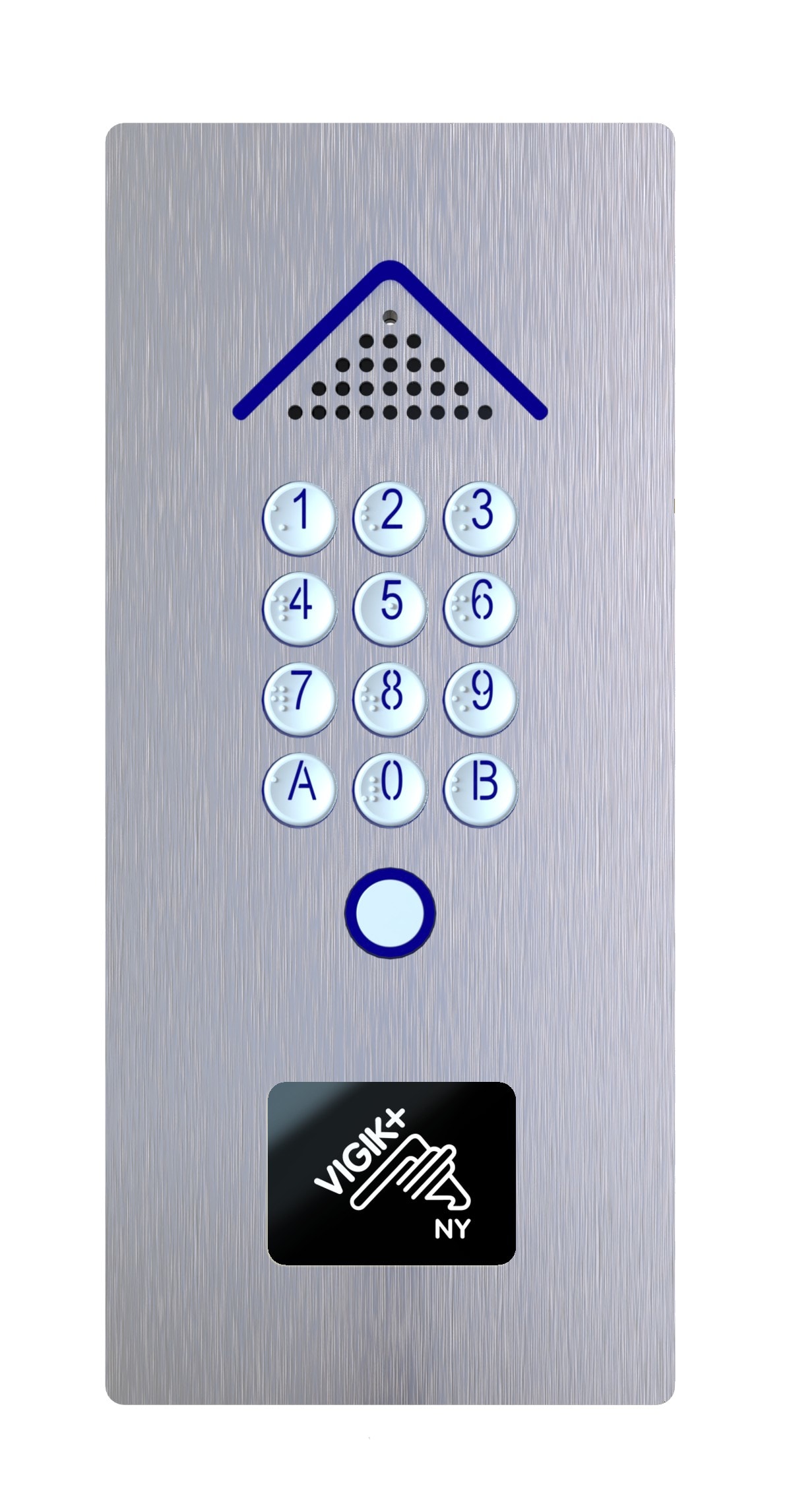 Noralsy - Clavier 4G EASYCONNECT+ - Inox - Lecteur Vigik+ - Personnalisé