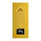 Noralsy - Clavier 4G EASYCONNECT+ - Laiton brossé - 2 relais - Lecteur Vigik+