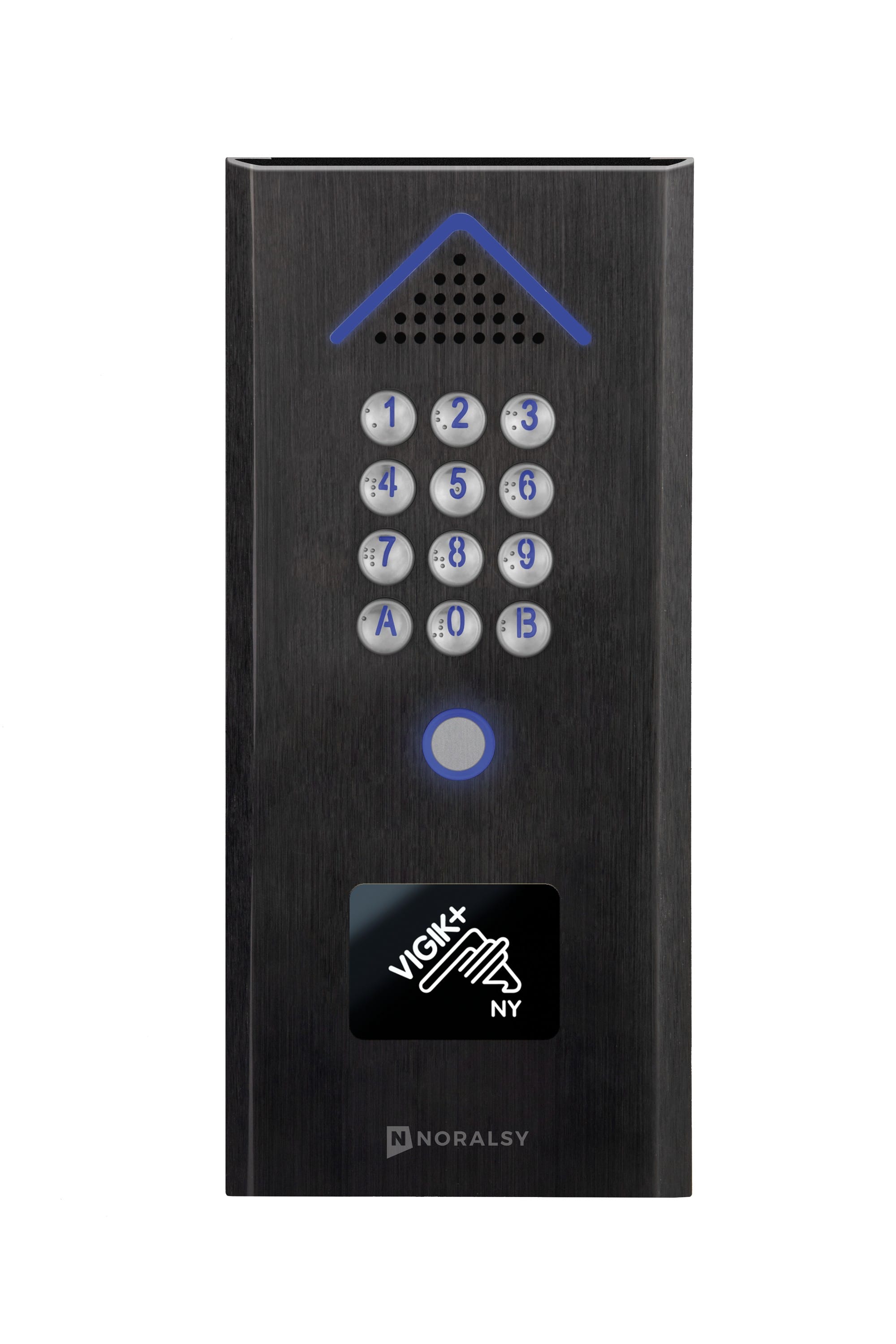 Noralsy - Clavier 4G EASYCONNECT+ - Alu noir - Personnalisé