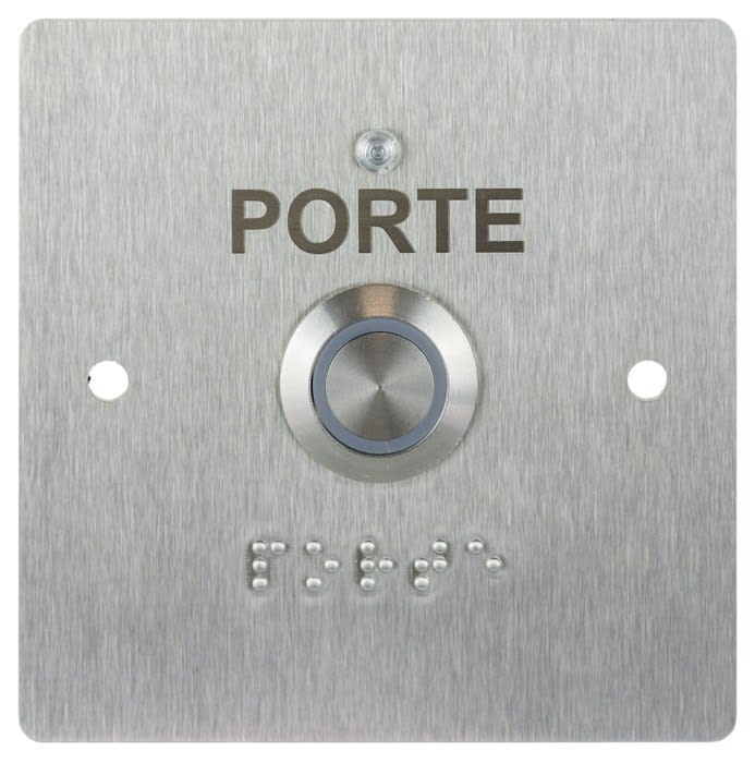 Noralsy - Module bouton de sortie standard Andy pose en encastrement