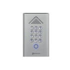 Noralsy - Clavier autonome Profil 2 compact argent encastrement 1  relais avec logo client