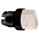 Schneider Electric - Harmony XB4 - tête bouton à manette lumineux - Ø22 - 2 pos fix - Blanc