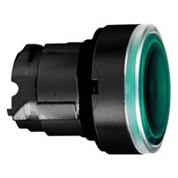 Schneider Electric - Harmony XB4 -tête pour bouton poussoir lumineux - diam 22 - vert