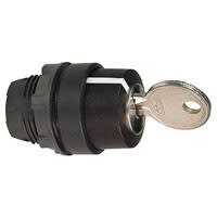 Schneider Electric - Harmony XB5 - tête pour bouton tournant à serrure - 3 positions - diam 22 noir