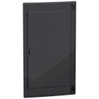 Schneider Electric - PrismaSeT XS - Porte fumée RAL9003 pour coffret encastré 4 rangées 18 modules