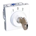 Schneider Electric - Altira - interrupteur clé 3 positions 16 A - blanc polaire