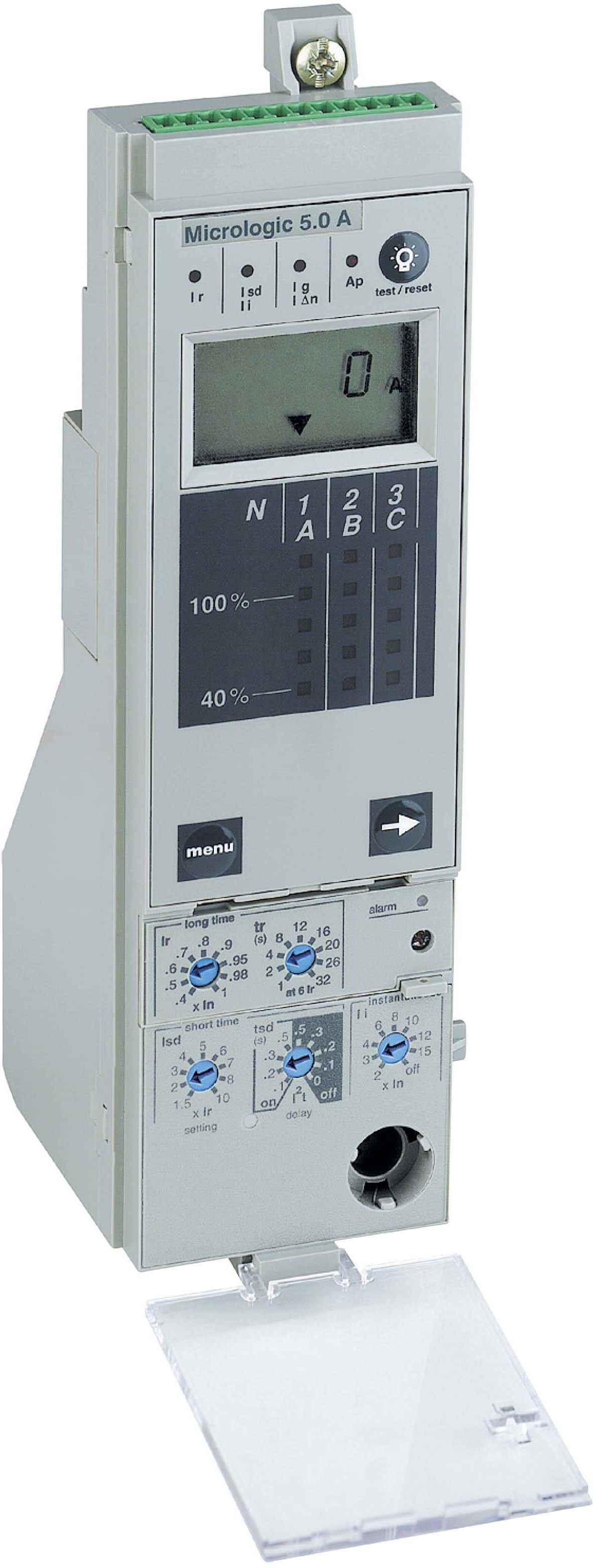 Schneider Electric - ComPact NS630-3200 - déclencheur Micrologic 5.0A - 3P-4P - débrochable